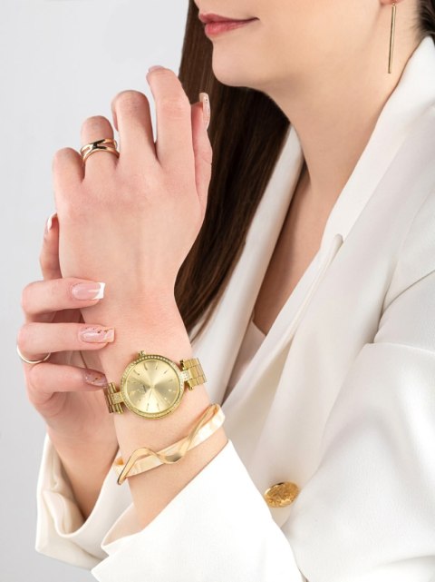 Zegarek Damski Giewont Sapphire Złoty GW9890-B2