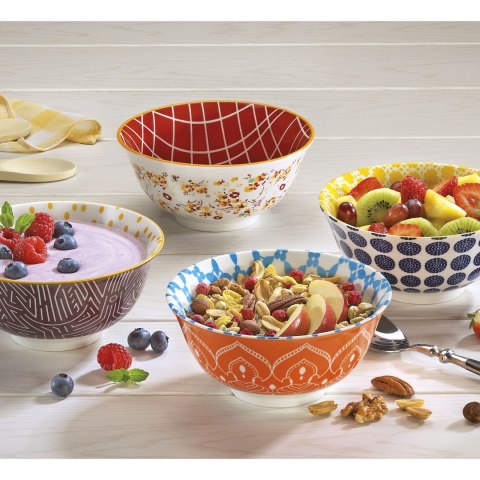 Miseczka, porcelana, śred. 15,5 cm, 0,5 l, mandala