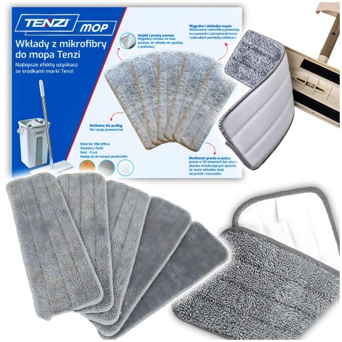TENZI Wkład Wymienny Do Mopa Z Wiaderkiem - 1 szt. TENZI