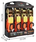 PAS MOCUJĄCY BAGAŻ 4,5M/25MM - 4 SZTUKI