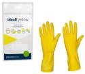 RĘKAWICE GOSPODARCZE LATEKSOWE / ŻÓŁTE / IDEALL YELLOW (L 8-9)