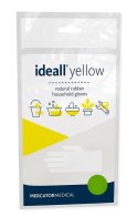 RĘKAWICE GOSPODARCZE LATEKSOWE / ŻÓŁTE / IDEALL YELLOW (M 7-8)