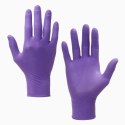 RĘKAWICE NITRYLOWE 100 SZT. NITRYLEx CLASSIC VIOLET (S 6-7)