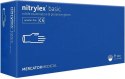 RĘKAWICE NITRYLOWE 100 SZTUK / NIEBIESKIE / NITRYLEx BASIC DARK BLUE (XS 5-6)