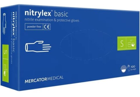 RĘKAWICE NITRYLOWE 100 SZTUK / NIEBIESKIE / NITRYLEx BASIC DARK BLUE (XS 5-6) RĘKAWICE NITRYLOWE 100 SZTUK / NIEBIESKIE / NITRYLEx BASIC DARK BLUE (XS 5-6)