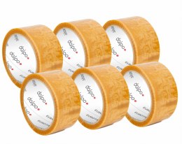 TAŚMA PAKOWA DALPO TRANSPARENT STRONG 48/60Y - 6 SZT.