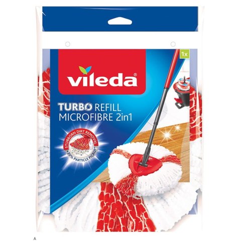 WKŁAD DO MOPA OBROTOWEGO VILEDA TURBO 2W1 WKŁAD DO MOPA OBROTOWEGO VILEDA TURBO 2W1